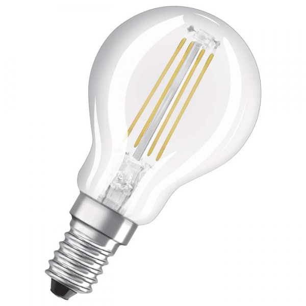 Ampoule LED OSRAM Retrofit mini-ball clair 230V E14 LED EQ40 2700K