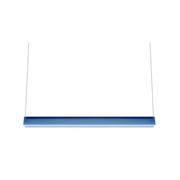 FLOU 21 suspension bleu acrylique mat 230V G5 21W