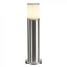 ROX AKRYL POLE 60  lampadaire  acrylique dépoli/aluminium brossé 230V LED E27 15W IP44