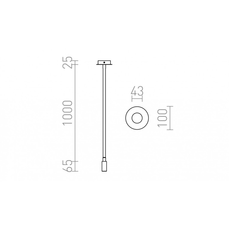 Suspension LOYD E27 I gris beige 230V LED E27 15W