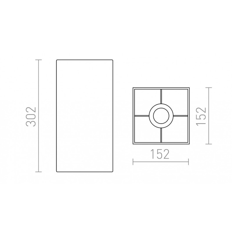 Abat-jour TEMPO 15/30 Polycoton blanc/PVC blanc max. 28W