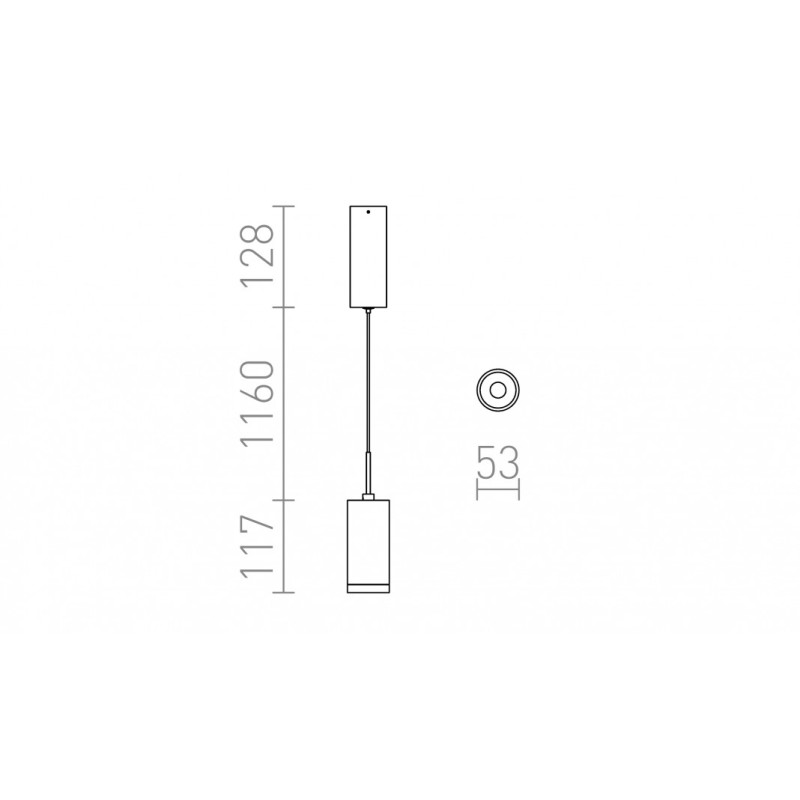 Spot LED BOGARD nickel mat 230V LED 5W 40° 3000K